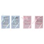 Ensemble de Bavoirs Home ESPRIT Bleu Rose Coton 19 x 29 x 3 cm (4 Unités)
