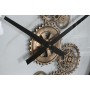 Horloge Murale Home ESPRIT Blanc Noir Doré Métal 142 X 9 X 142 cm