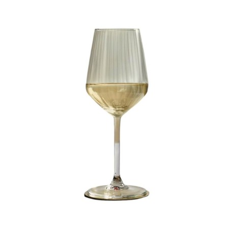 Set de copas de vino Inde Carre optics 380 ml 6 Piezas