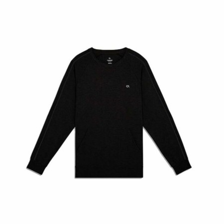 Sudadera sin Capucha Hombre Calvin Klein Negro L (Reacondicionado B)