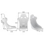 Siège Racing OMP SEAT RT Pilote