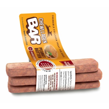 Bars Chewllagen Beurre de cacahuètes 72 Pièces