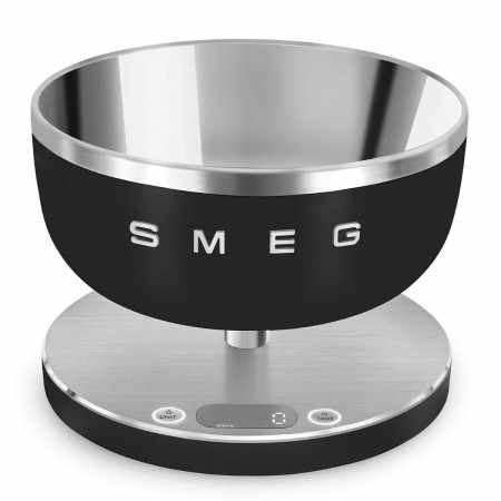 Báscula de Cocina Smeg KSC01BLMWW Negro 5 kg Digital