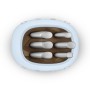 Juego de Cuchillos de Cocina y Soporte Smeg KBSF02PB Azul Acero Inoxidable