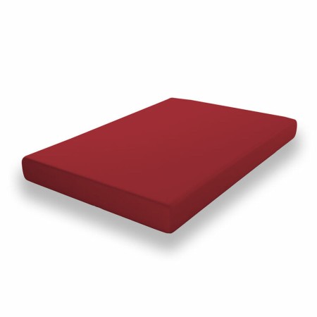 Sábana Bajera Ajustable Happy Home Mix Colors Rojo Cama de 120