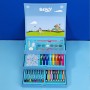 Set de Papelería Bluey Azul 52 Piezas