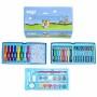 Set de Papelería Bluey Azul 52 Piezas