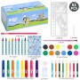 Set de Papelería Bluey Azul 52 Piezas
