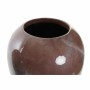 Vase DKD Home Decor Gris Vase Brun foncé Bambou Moderne (24 x 24 x 45 cm) (2 Unités)