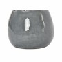 Vase DKD Home Decor Blanc Marin Céramique Crème Gris foncé (16 x 11 x 17,5 cm) (2 Unités)