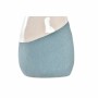 Vase DKD Home Decor Gris Marin Céramique Bleu (13 x 12,5 x 21 cm) (2 Unités)