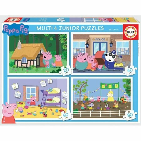 Juego de Plastilina Educa Multicolor 250 g (80 Piezas)