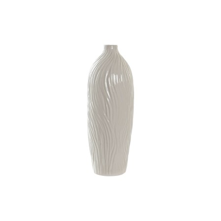 Vase DKD Home Decor Céramique Blanc (13 x 13 x 35,5 cm) (1 Unités)