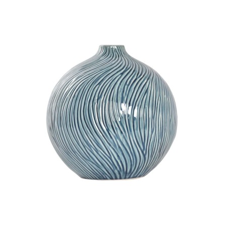 Vase DKD Home Decor Céramique Bleu (20 x 20 x 20 cm) (1 Unités)