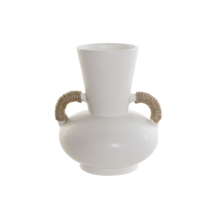 Vase DKD Home Decor Céramique Blanc (15,5 x 15 x 18,5 cm)