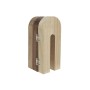 Vase DKD Home Decor Naturel MDF (24 x 3 x 20 cm)