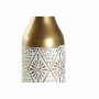 Vase DKD Home Decor Doré Métal Blanc Fer Oriental (14 x 14 x 62,5 cm)