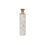 Vase DKD Home Decor Doré Métal Blanc Fer (14 x 14 x 61 cm)