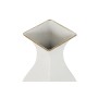 Vase DKD Home Decor Doré Métal Blanc Fer (11 x 11 x 79 cm)