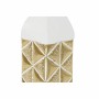 Vase DKD Home Decor Doré Métal Blanc Fer (11 x 11 x 56,8 cm)