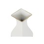 Vase DKD Home Decor Doré Métal Blanc Fer (11 x 11 x 56,8 cm)