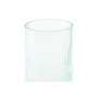 Vase DKD Home Decor Verre Bleu Vert (12 x 12 x 28 cm) (2 Unités)