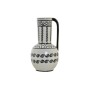 Vase DKD Home Decor Porcelaine Noir Blanc Colonial (15 x 15 x 28 cm)