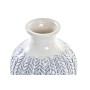 Vase DKD Home Decor Porcelaine Bleu Blanc méditerranéen (16 x 16 x 25 cm)