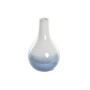 Vase DKD Home Decor Porcelaine Bleu Bicolore (13 x 13 x 20 cm)