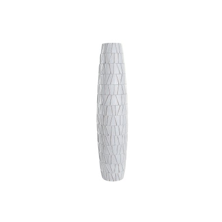 Vase DKD Home Decor Marron Blanc Résine Moderne (21 x 21 x 90 cm)