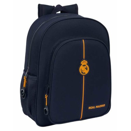 Mochila Escolar Real Madrid C.F. Azul marino 32 x 38 x 12 cm
