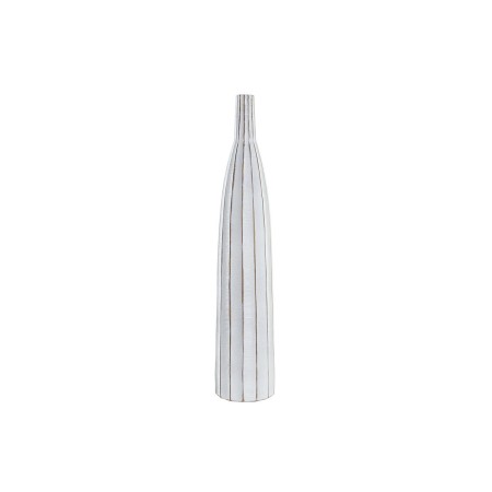 Vase DKD Home Decor Blanc Résine Moderne (16 x 16 x 76 cm)