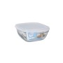 Fiambrera Duralex Blanco Transparente 610 ml (12 Unidades)