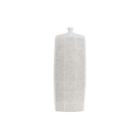 Vase DKD Home Decor Blanc Résine Arabe (23 x 11 x 58 cm)