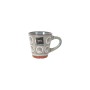 Taza La Mediterránea Almudena Gris 90 ml (36 Unidades)