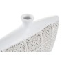 Vase DKD Home Decor Blanc Résine Arabe (24 x 9 x 25 cm)