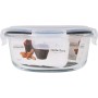 Fiambrera Hermética Santa Clara Transparente 650 ml (6 Unidades)