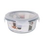 Fiambrera Hermética Santa Clara Transparente 650 ml (6 Unidades)