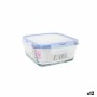 Fiambrera Hermética LAV Azul Transparente 0,72 l (12 Unidades)