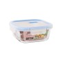 Fiambrera Hermética Quttin Boho Transparente 750 ml (6 Unidades)
