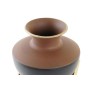 Vase DKD Home Decor Métal Multicouleur Moderne (17 x 16 x 17 cm)