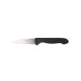 Set de Cuchillos Peladores Cuyfor Negro Plateado Acero Inoxidable 7,5 cm 6 Piezas (24 Unidades)