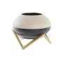 Vase DKD Home Decor Métal Multicouleur Moderne (18 x 18 x 16 cm)