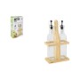 Set para Aliñar Quttin Marrón Transparente Vidrio Bambú 250 ml 2 Piezas (12 Unidades)