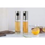 Aceitera La Mediterránea Luxe Transparente Plateado Vidrio 100 ml (24 Unidades)