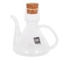 Aceitera La Mediterránea Bell Transparente Silicona Vidrio de Borosilicato 125 ml (18 Unidades)