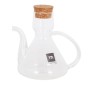 Aceitera La Mediterránea Bell Transparente Silicona Vidrio de Borosilicato 275 ml (8 Unidades)