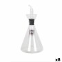 Aceitera La Mediterránea Transparente Vidrio de Borosilicato 250 ml (8 Unidades)