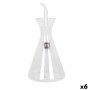 Aceitera La Mediterránea Iraia Transparente Vidrio de Borosilicato 500 ml (6 Unidades)