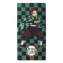 Toalla de Playa Minnie Mouse Verde 70 x 140 cm